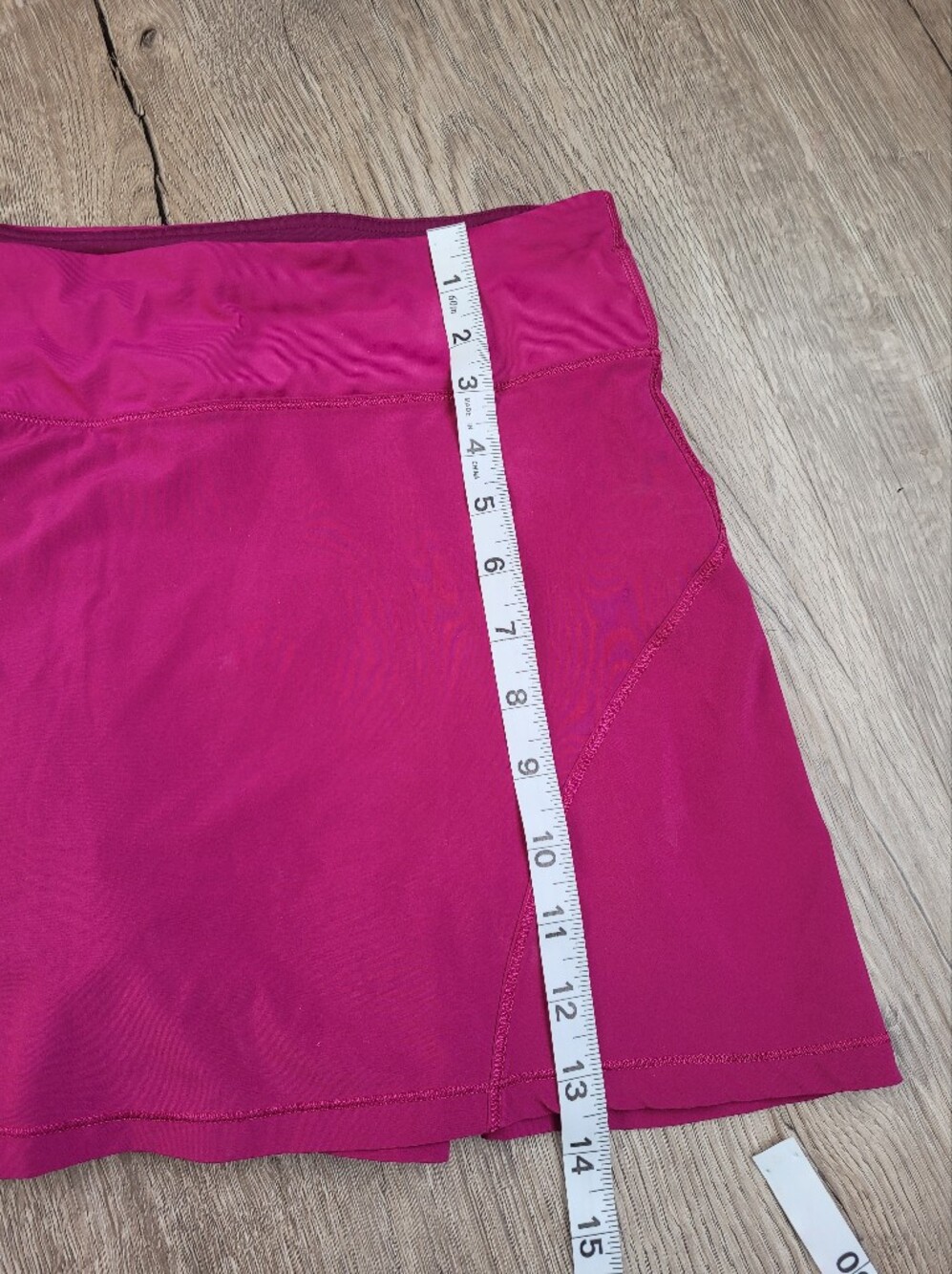 Lululemon Pace Rival Skirt *Tall 15" Size 8 Magenta Deep Fuchsia Pink Berry - Picture 8 of 9